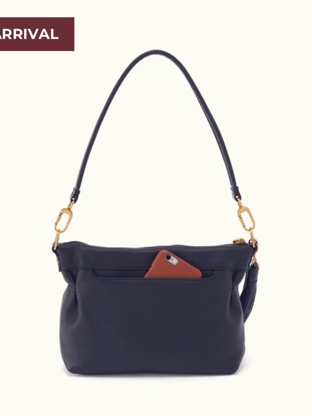 Kori Hobo Shoulder In Pebbled Leather - Picture 4 of 4